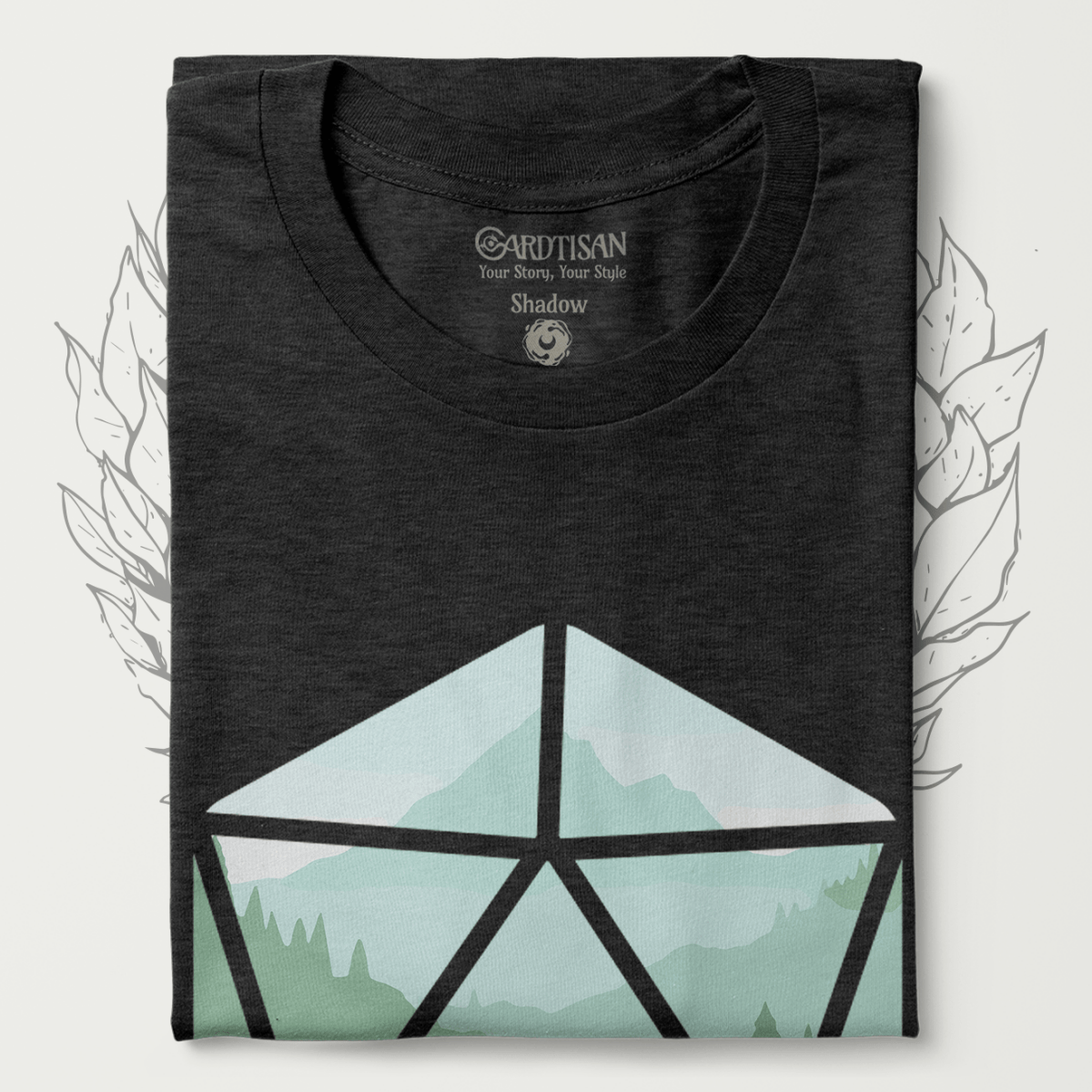 Adventuring Party T-Shirt - Cardtisan - T-Shirt - Shadow - S - casual wear - dice