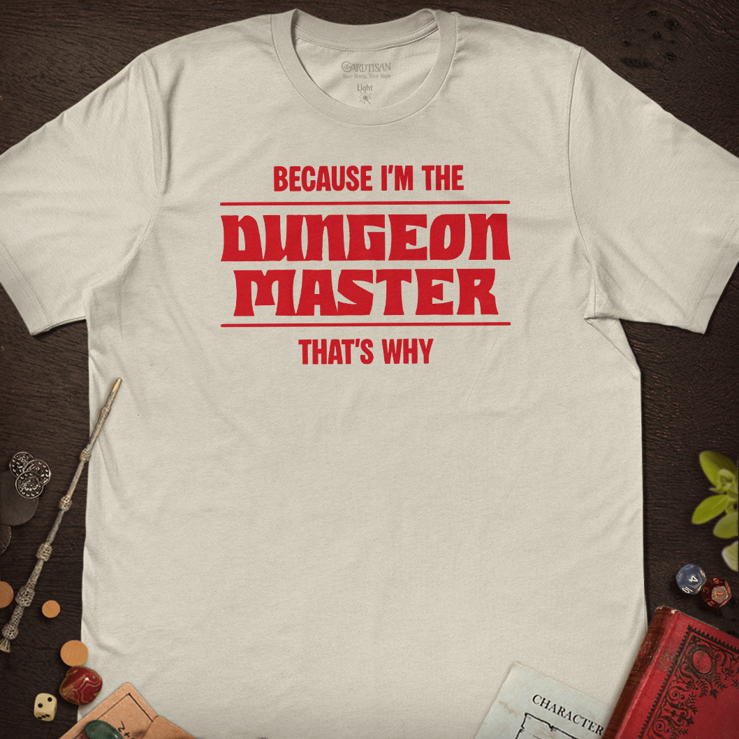 Because I’m the DM T-Shirt - Cardtisan - T-Shirt - Light - S - casual wear - DM