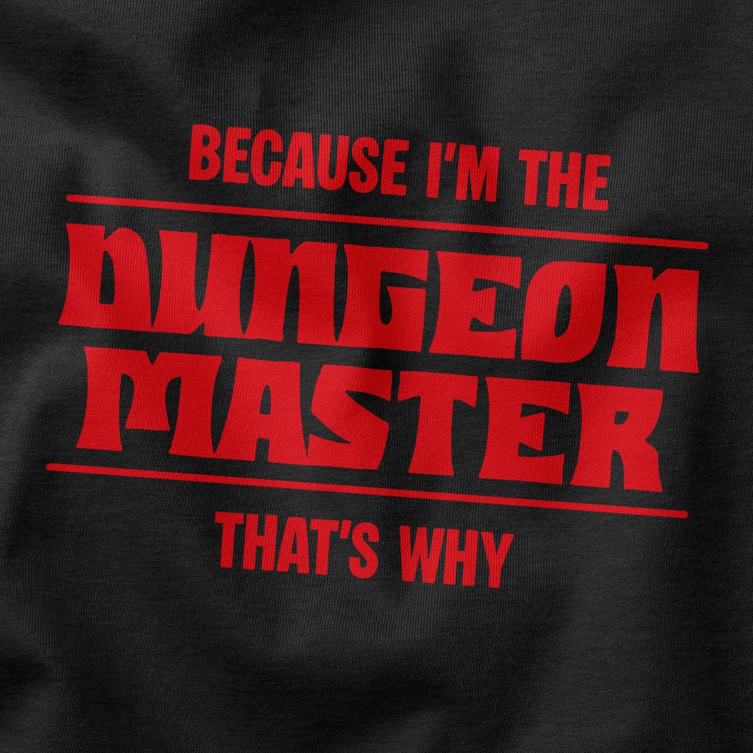 Because I’m the DM T-Shirt - Cardtisan - T-Shirt - Shadow - S - casual wear - DM