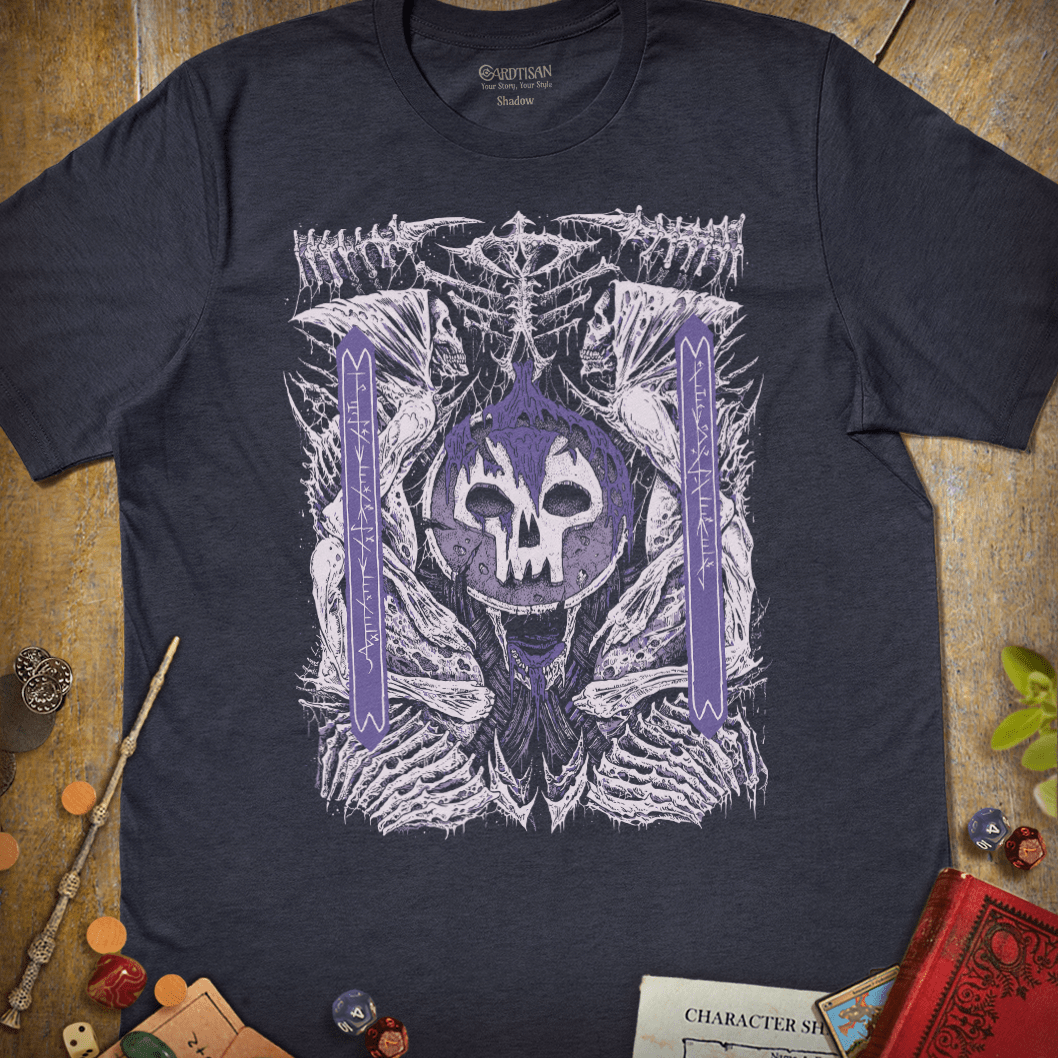 Black Mana Phyrexia T-Shirt - Cardtisan - T-Shirt - Abyssal - S - casual wear - everyday style