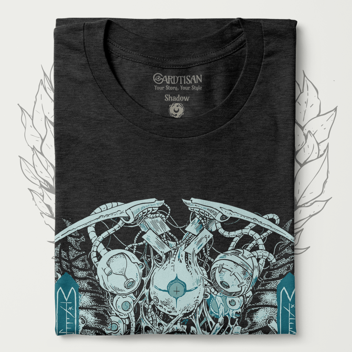 Blue Mana Phyrexia T-Shirt - Cardtisan - T-Shirt - Abyssal - S - casual wear - everyday style