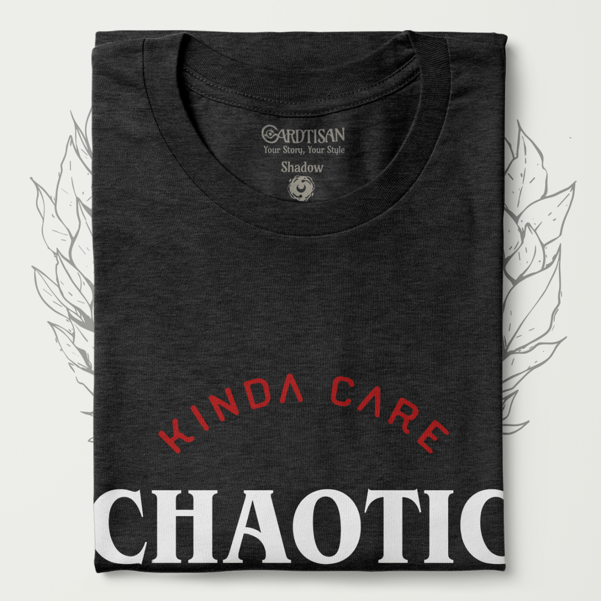 Chaotic Neutral T-Shirt - Cardtisan - T-Shirt - Abyssal - S - casual wear - dnd