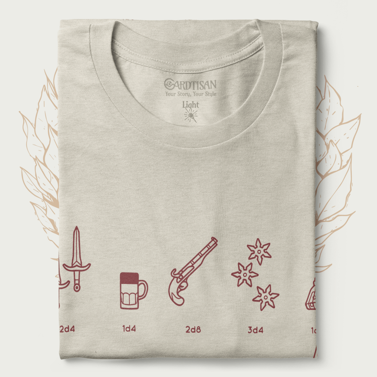 Choose Your Weapon T-Shirt - Cardtisan - T-Shirt - Abyssal - S - casual wear - dnd