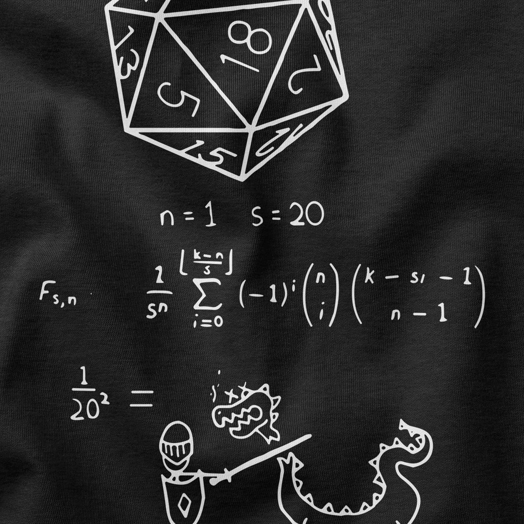 Dice Formula T-Shirt - Cardtisan - T-Shirt - Shadow - S - casual wear - dice