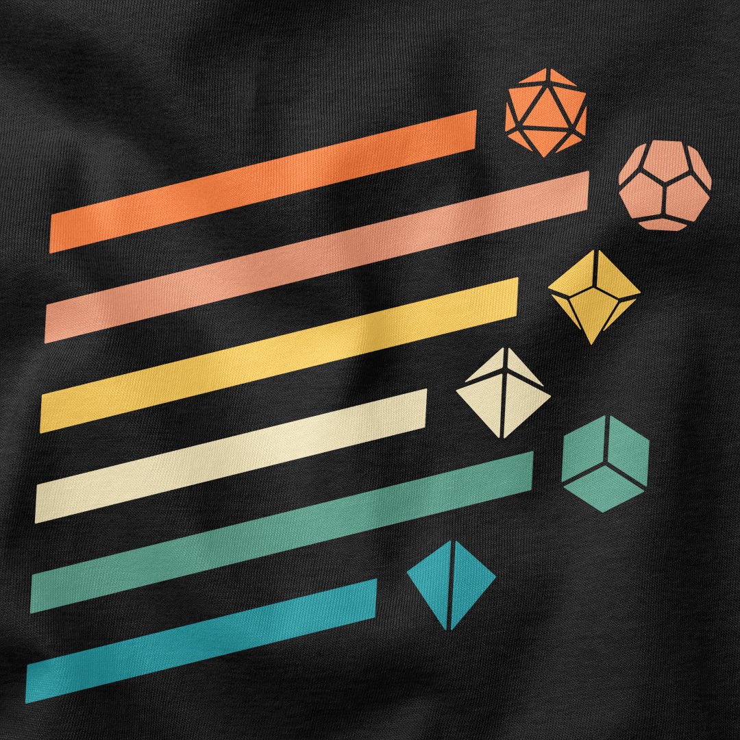 Dice Spectrum T-Shirt - Cardtisan - T-Shirt - Abyssal - S - casual wear - dnd