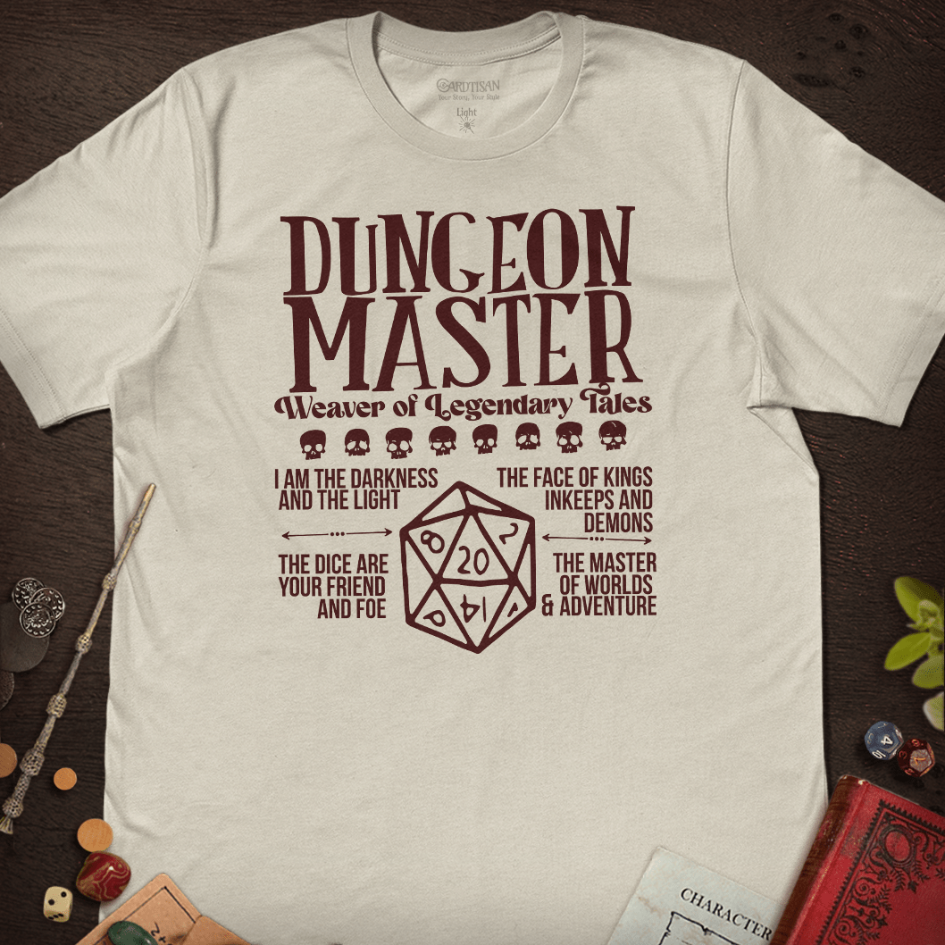 DM Legendary Tales T-Shirt - Cardtisan - T-Shirt - Light - S - casual wear - DM