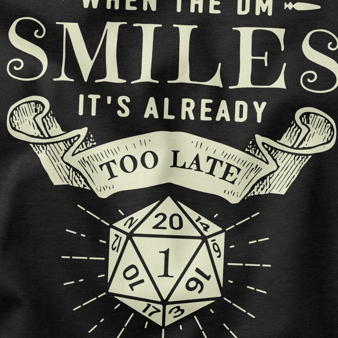 DM Smile T-Shirt - Cardtisan - T-Shirt - Shadow - S - casual wear - dm
