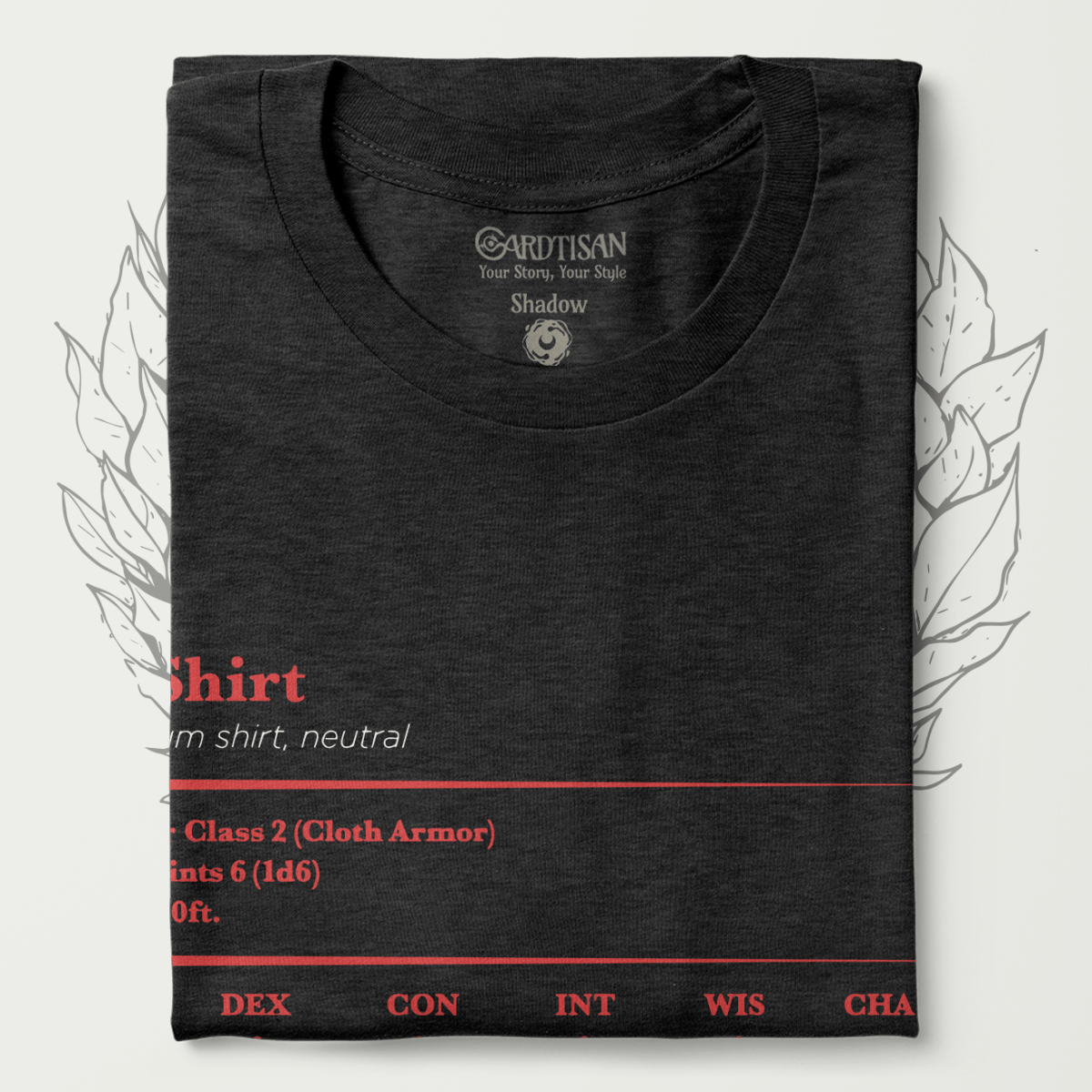 DnD Rulebook Page T-Shirt - Cardtisan - T-Shirt - Abyssal - S - casual wear - dnd