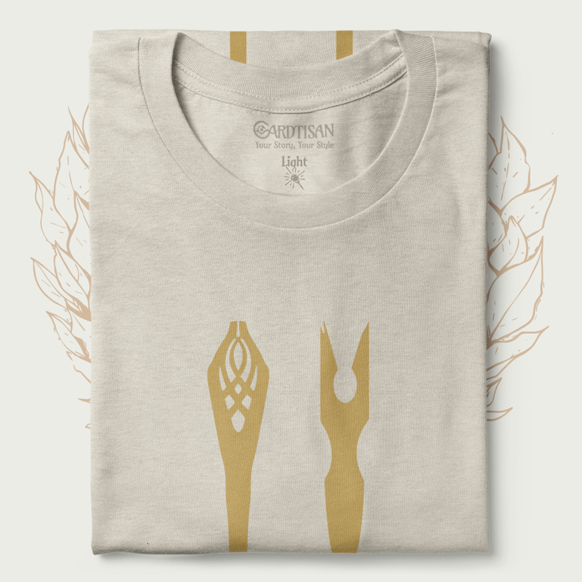 Duality of the Wise T-Shirt - Cardtisan - T-Shirt - Abyssal - S - casual wear - everyday style
