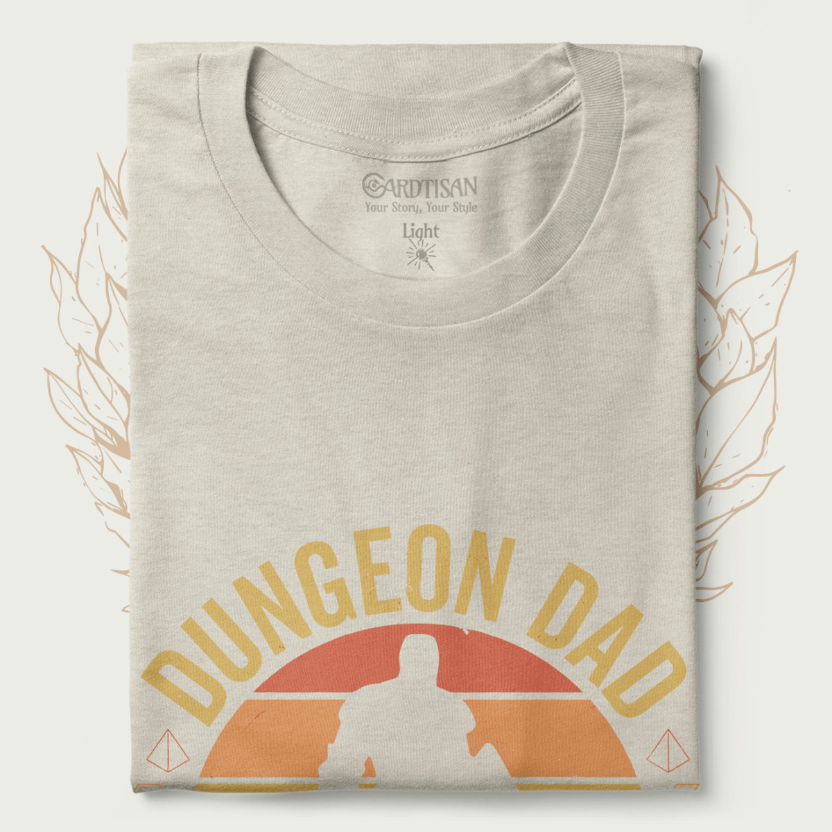 Dungeon Dad T-Shirt - Cardtisan - T-Shirt - Abyssal - S - casual wear - dnd