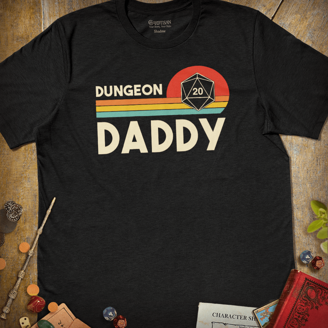 Dungeon Daddy T-Shirt - Cardtisan - T-Shirt - Dark - S - casual wear - dnd
