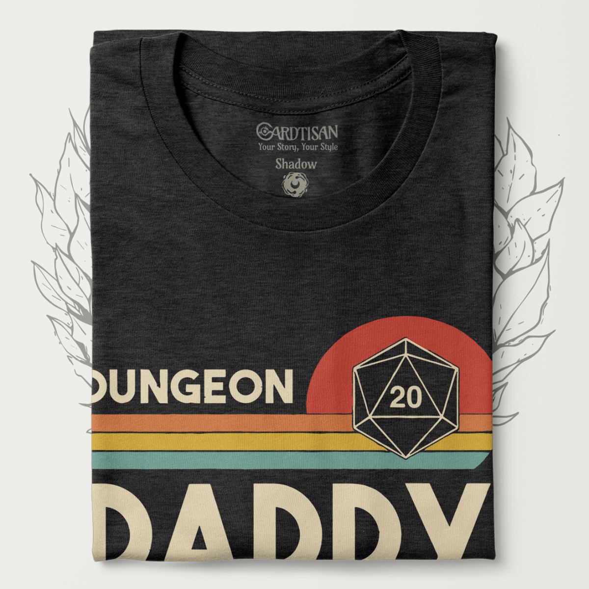 Dungeon Daddy T-Shirt - Cardtisan - T-Shirt - Shadow - S - casual wear - dnd