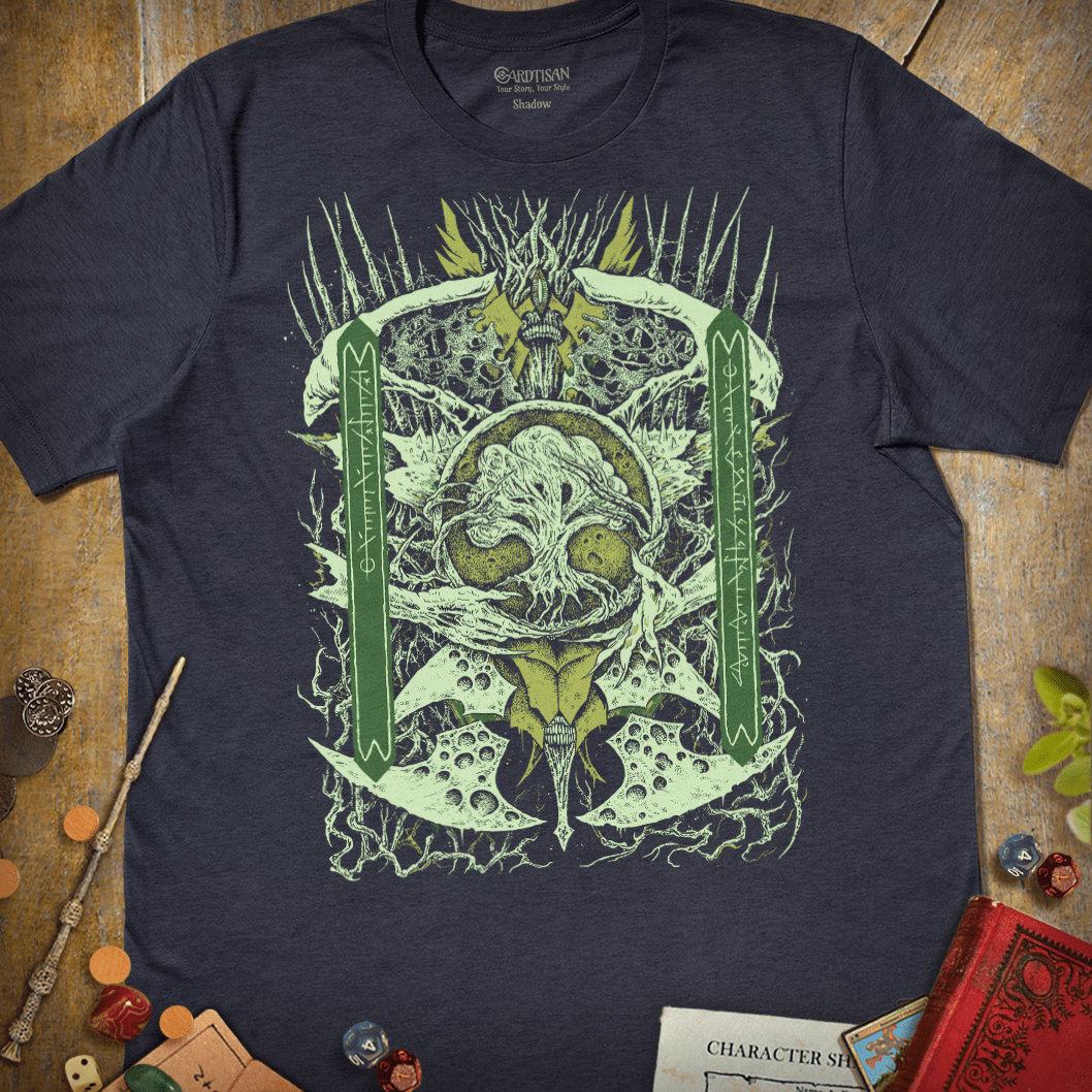 Green Mana Phyrexia T-Shirt - Cardtisan - T-Shirt - Abyssal - S - casual wear - everyday style