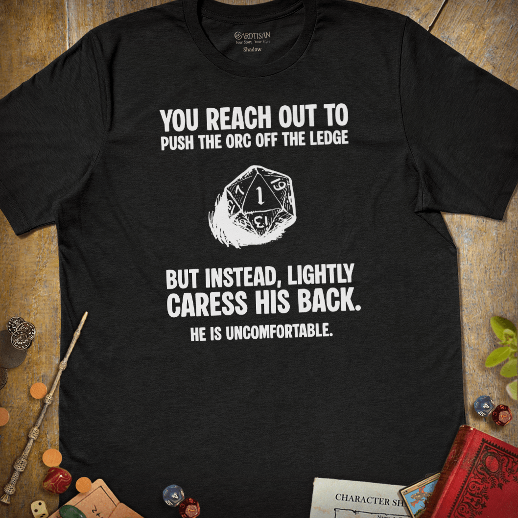 Nat 1 Moment T-Shirt - Cardtisan - T-Shirt - Dark - S - casual wear - dnd