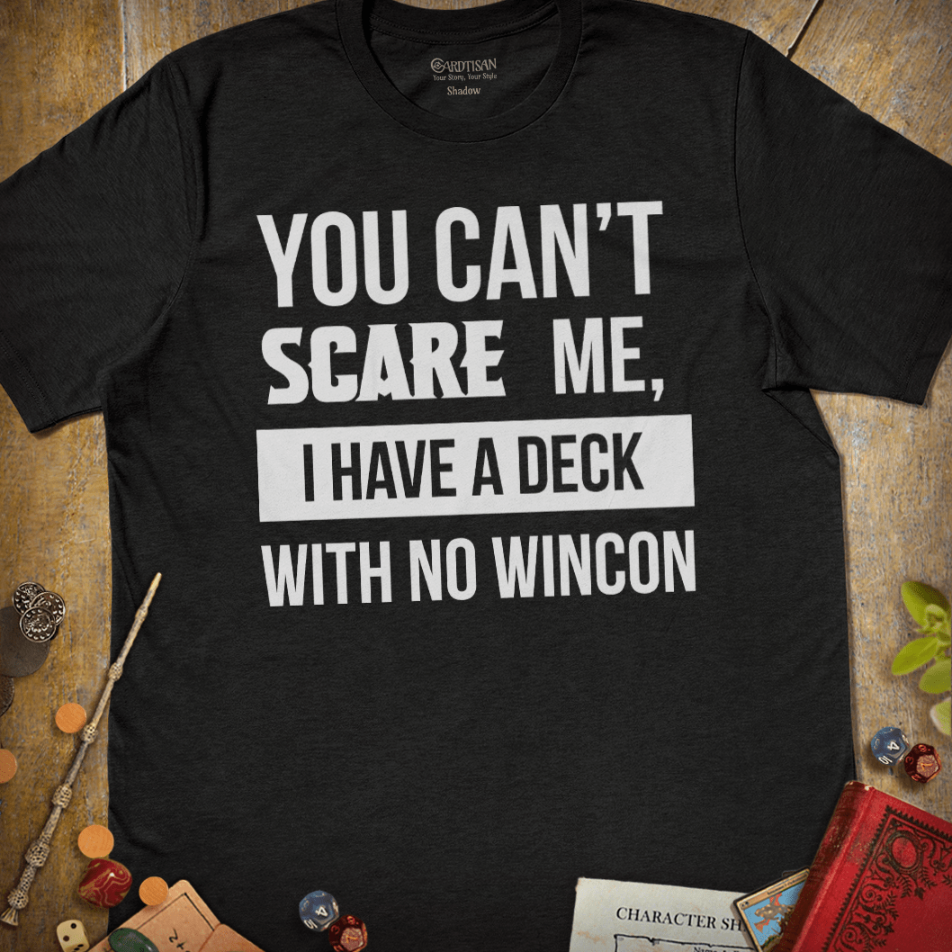 No Win Condition T-Shirt - Cardtisan - T-Shirt - Dark - S - casual wear - everyday style