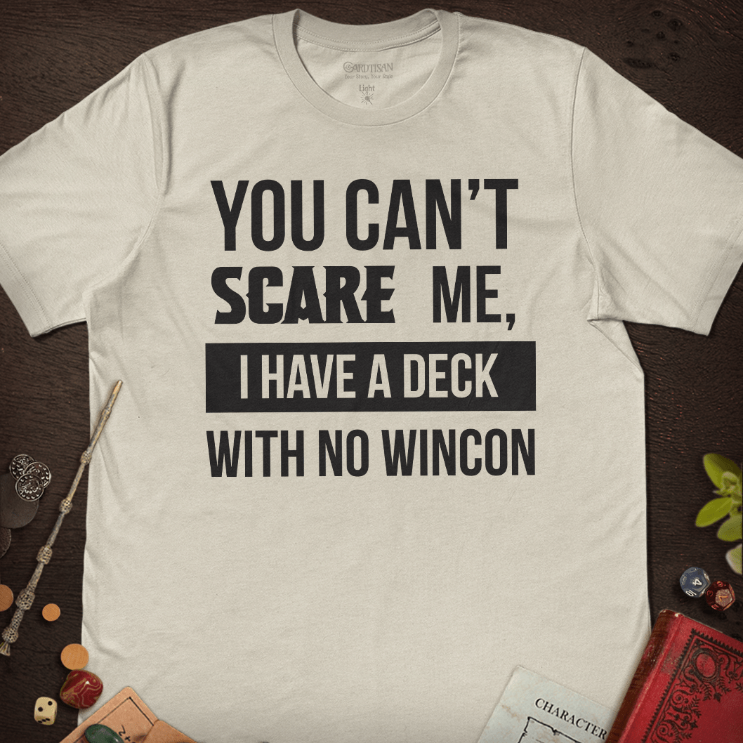 No Win Condition T-Shirt - Cardtisan - T-Shirt - Light - S - casual wear - everyday style