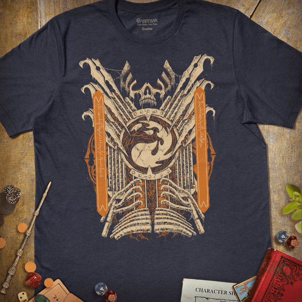 Red Mana Phyrexia T-Shirt - Cardtisan - T-Shirt - Abyssal - S - casual wear - everyday style