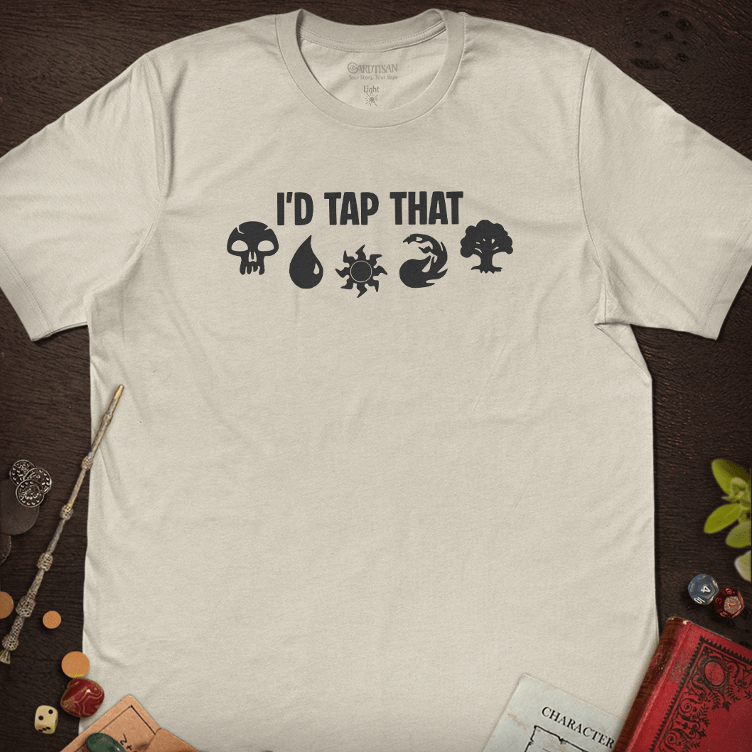Tap That T-Shirt - Cardtisan - T-Shirt - Light - S - casual wear - everyday style