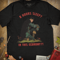8 Hours Sleep T-Shirt - Cardtisan - T-Shirt - Dark - S - casual wear - everyday style