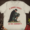 8 Hours Sleep T-Shirt - Cardtisan - T-Shirt - Light - S - casual wear - everyday style
