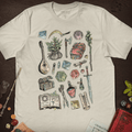 Adventurer's Bag T-Shirt - Cardtisan - T-Shirt - Light - S - casual wear - dnd