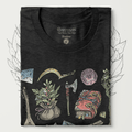 Adventurer's Bag T-Shirt - Cardtisan - T-Shirt - Shadow - S - casual wear - dnd
