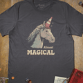 Almost Magical T-Shirt - Cardtisan - T-Shirt - Charcoal - S - absurd-humor - chaotic-energy