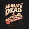Animate Dead T-Shirt - Cardtisan - T-Shirt - Black - S - casual wear - dnd