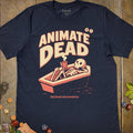 Animate Dead T-Shirt - Cardtisan - T-Shirt - Navy - S - casual wear - dnd