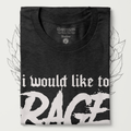 Barbarian Rage T-Shirt - Cardtisan - T-Shirt - Shadow - S - casual wear - dnd