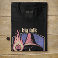 Big Talk for Fireball T-Shirt - Cardtisan - T-Shirt - Navy - S - casual wear - dnd