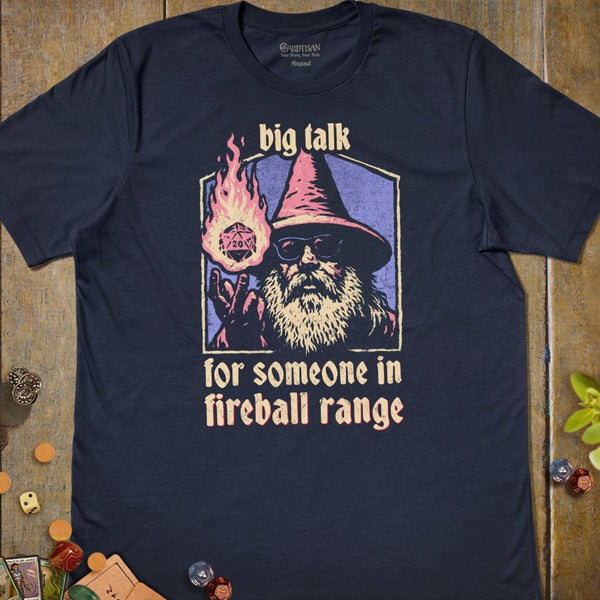 Big Talk for Fireball T-Shirt – Cardtisan
