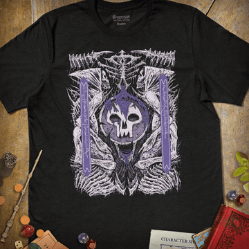 Black Mana Phyrexia T-Shirt - Cardtisan - T-Shirt - Dark - S - casual wear - everyday style