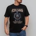 Born for Plate Armor T-Shirt - Cardtisan - T-Shirt - Black - S - casual wear - everyday style