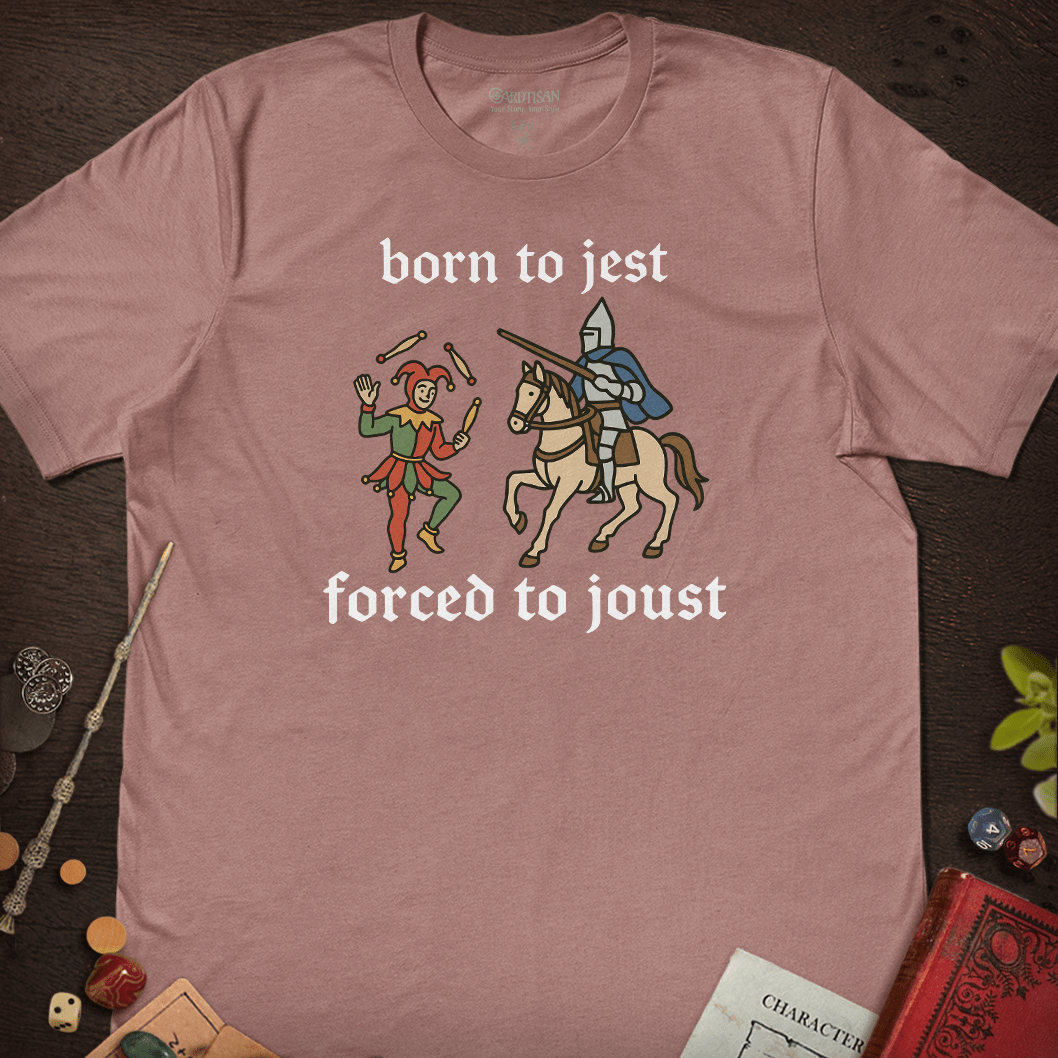 Born to Jest T-Shirt - Cardtisan - T-Shirt - Petalfall - S - casual wear - dnd