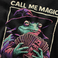 Call Me Magic T-Shirt - Cardtisan - T-Shirt - Navy - S - casual wear - everyday style