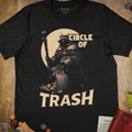 Circle of Trash T-Shirt - Cardtisan - T-Shirt - S - Black - casual wear - dnd