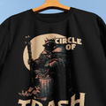 Circle of Trash T-Shirt - Cardtisan - T-Shirt - S - Navy - casual wear - dnd