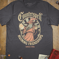 Counterspell Friendships T-Shirt - Cardtisan - T-Shirt - Charcoal - S - casual wear - dnd