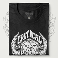 Critical Hit Skull T-Shirt - Cardtisan - T-Shirt - Abyssal - S - casual wear - dice