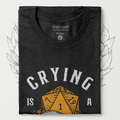 Crying Free Action T-Shirt - Cardtisan - T-Shirt - Shadow - S - casual wear - dnd
