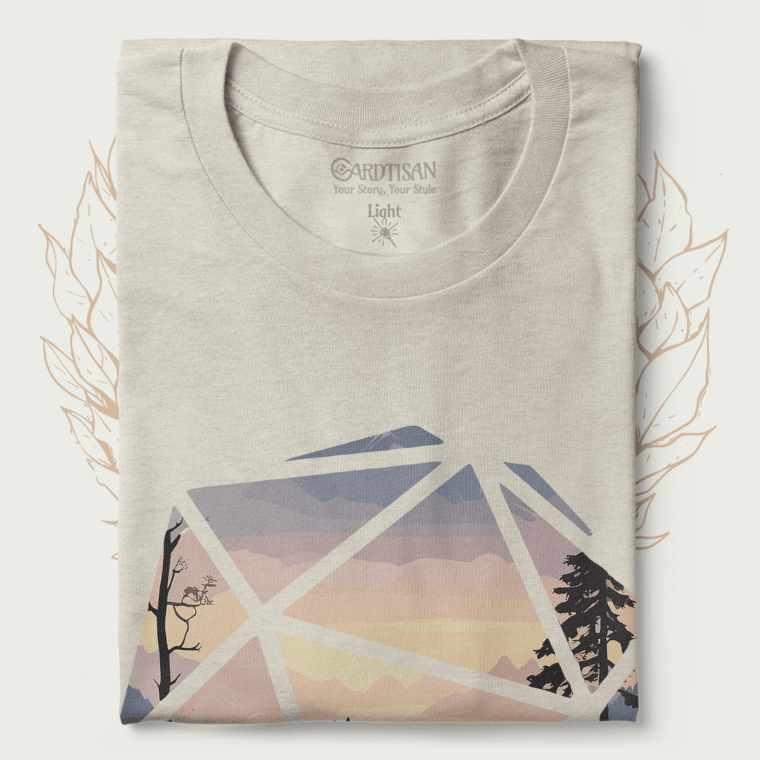 D20 Adventure T-Shirt - Cardtisan - T-Shirt - Abyssal - S - casual wear - dice
