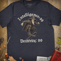 Dexterity 99 T-Shirt - Cardtisan - T-Shirt - Abyssal - S - casual wear - dnd