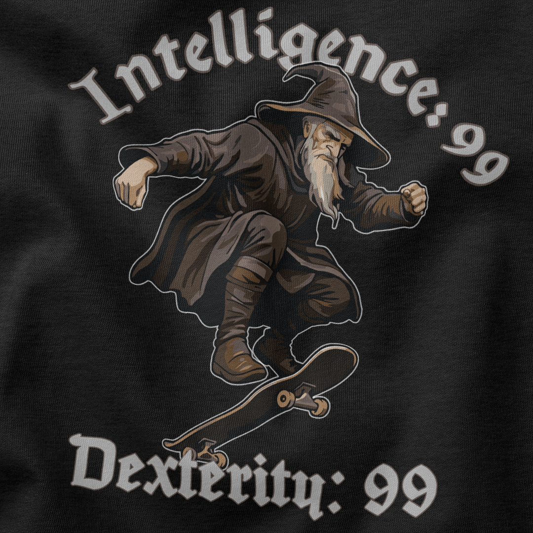 Dexterity 99 T-Shirt - Cardtisan - T-Shirt - Shadow - S - casual wear - dnd