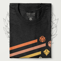Dice Spectrum T-Shirt - Cardtisan - T-Shirt - Shadow - S - casual wear - dnd