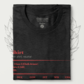 DnD Rulebook Page T-Shirt - Cardtisan - T-Shirt - Abyssal - S - casual wear - dnd