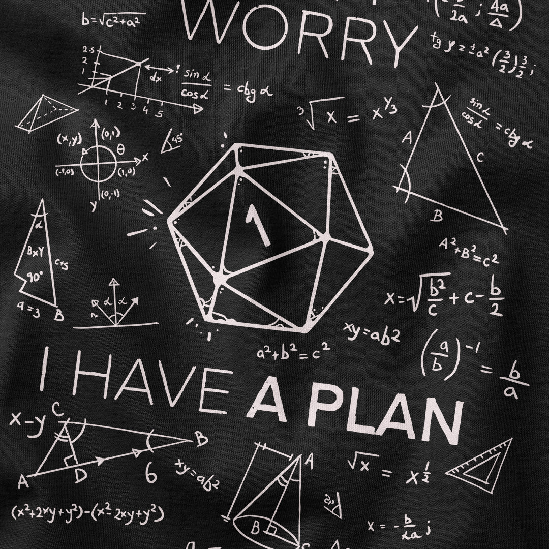 Don't Worry T-Shirt - Cardtisan - T-Shirt - Shadow - S - casual wear - dnd