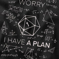 Don't Worry T-Shirt - Cardtisan - T-Shirt - Shadow - S - casual wear - dnd