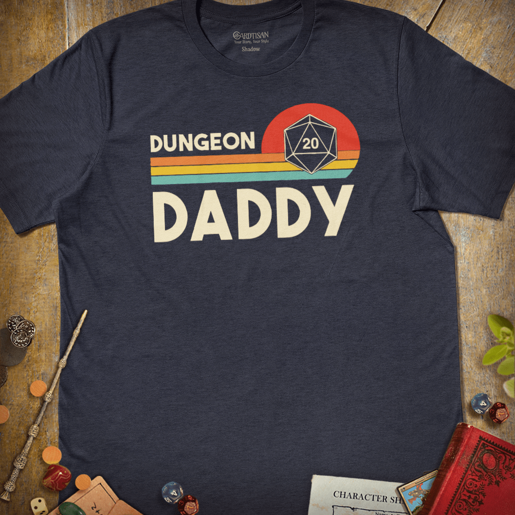 Dungeon Daddy T-Shirt - Cardtisan - T-Shirt - Abyssal - S - casual wear - dnd