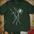 Elf, Dwarf, Ranger T-Shirt - Cardtisan - T-Shirt - Forest - S - casual wear - everyday style